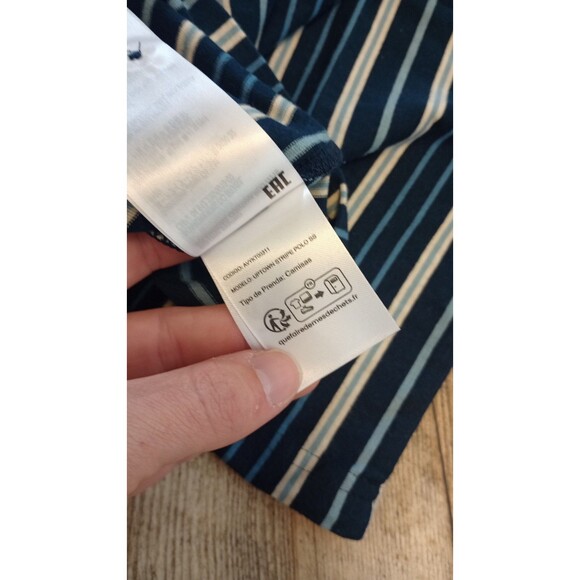 NWT Men's RVCA Uptown Stripe Polo SS Shirt, Size Small - Picture 10 of 12